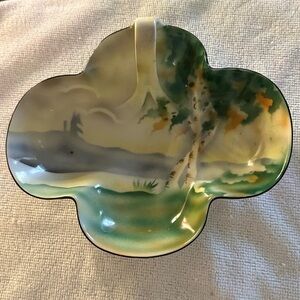 Prov Saxe ES Germany hand painted plate
